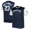 Don Mattingly New York Yankees Navy White Cooperstown Collection Jersey - All Stitched