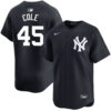 Gerrit Cole New York Yankees Navy 2nd Alternate Limited Jersey - All Stitched