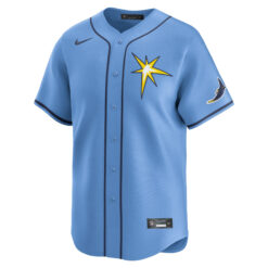 Alternative view of Kevin Kiermaier Tampa Bay Rays Light Blue Alternate Limited Jersey - All Stitched