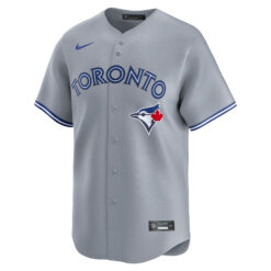 Alternative view of Bo Bichette Toronto Blue Jays Grey Road Limited Jersey - All Stitched