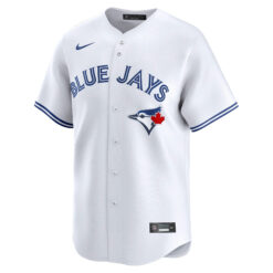 Alternative view of Davis Schneider Toronto Blue Jays White Home Limited Jersey - All Stitched