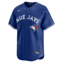 Alternative view of Davis Schneider Toronto Blue Jays Royal Blue Alternate Limited Jersey - All Stitched