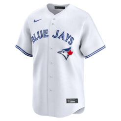 Alternative view of Daulton Varsho Toronto Blue Jays White Home Limited Jersey - All Stitched