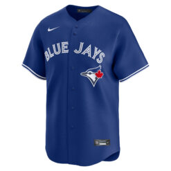 Alternative view of Daulton Varsho Toronto Blue Jays Royal Blue Alternate Limited Jersey - All Stitched