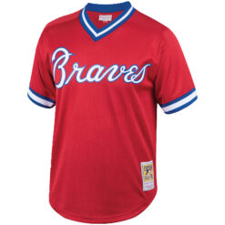 Alternative view of Dale Murphy Atlanta Braves Red Throwback Jersey - All Stitched