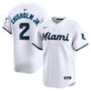Jazz Chisholm Jr Miami Marlins White Home Limited Jersey - All Stitched