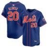 Pete Alonso New York Mets Royal Blue Alternate Limited Jersey - All Stitched