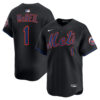 Jeff McNeil New York Mets Black Alternate Limited Jersey - All Stitched