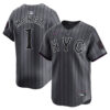 Jeff McNeil New York Mets Dark Grey City Connect Limited Jersey - All Stitched