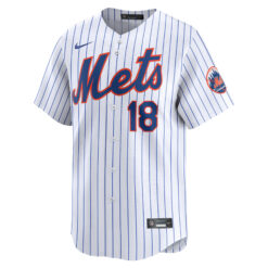 Alternative view of Darryl Strawberry New York Mets White Home Limited Jersey - All Stitched