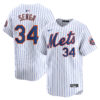 Kodai Senga New York Mets White Home Limited Jersey - All Stitched