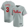 Bryce Harper Philadelphia Phillies Grey Road Limited Jersey - All Stitched
