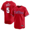 Bryson Stott Philadelphia Phillies Red Alternate Limited Jersey - All Stitched