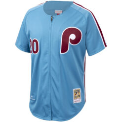 Alternative view of Mike Schmidt Philadelphia Phillies Blue Cooperstown Limited Jersey - All Stitched