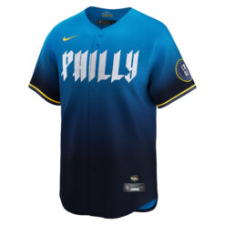 Alternative view of John Kruk Philadelphia Phillies Navy City Connect Limited Jersey - All Stitched