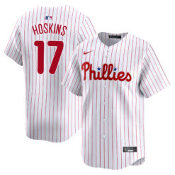 Rhys Hoskins Philadelphia Phillies White Home Limited Jersey - All Stitched