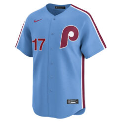 Alternative view of Max Kepler Philadelphia Phillies Light Blue Alternate Limited Jersey - All Stitched