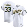 Jose Canseco Oakland Athletics White Home Limited Jersey - All Stitched