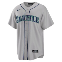 Alternative view of Randy Arozarena Seattle Mariners Grey Road Jersey - All Stitched