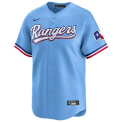 Alternative view of Adolis Garcia Texas Rangers Light Blue Alternate Limited Jersey - All Stitched