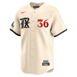 Alternative view of Wyatt Langford Texas Rangers Cream City Connect Limited Jersey - All Stitched