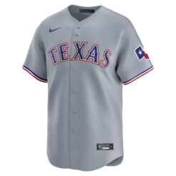 Alternative view of Adrian Beltre Texas Rangers Grey Road Limited Jersey - All Stitched