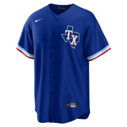 Alternative view of Adrian Beltre Texas Rangers Royal Blue Alternate Jersey - All Stitched