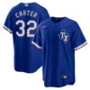 Evan Carter Texas Rangers Royal Blue Alternate Jersey - All Stitched