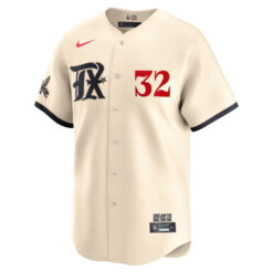 Alternative view of Evan Carter Texas Rangers Cream City Connect Limited Jersey - All Stitched