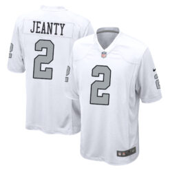 Ashton Jeanty Las Vegas Raiders White Alternate Game Jersey - All Stitched