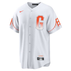 Alternative view of Matt Chapman San Francisco Giants White City Connect Limited Jersey - All Stitched