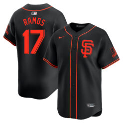 Heliot Ramos San Francisco Giants Black Alternate Limited Jersey - All Stitched