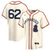 Logan Webb San Francisco Giants Cream 2024 Rickwood Jersey - All Stitched