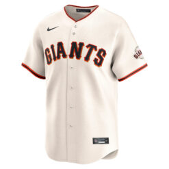 Alternative view of Willy Adames San Francisco Giants Cream Home Limited Jersey - All Stitched
