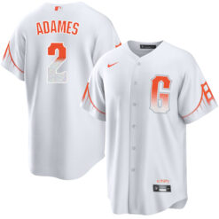 Willy Adames San Francisco Giants White City Connect Limited Jersey - All Stitched