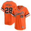 Buster Posey San Francisco Giants Orange Cooperstown Collection Jersey - All Stitched