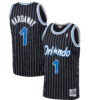 Penny Hardaway Orlando Magic Black 1994/95 Hardwood Classics Jersey - All Stitched