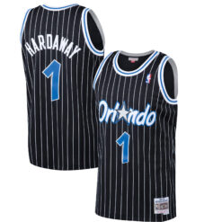 Penny Hardaway Orlando Magic Black 1994/95 Hardwood Classics Jersey - All Stitched