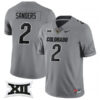 Shedeur Sanders Colorado Buffaloes Football Grey Vapor F.U.S.E Limited Jersey - All Stitched