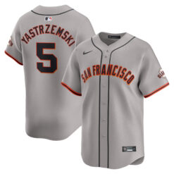 Mike Yastrzemski San Francisco Giants Grey Road Limited Jersey - All Stitched