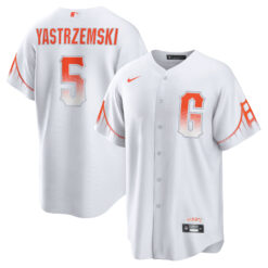 Mike Yastrzemski San Francisco Giants White City Connect Limited Jersey - All Stitched