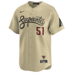 Alternative view of Randy Johnson Arizona Diamondbacks Sand City Connect Limited Jersey - All Stitched
