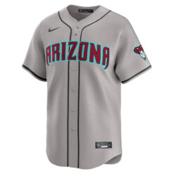 Alternative view of Corbin Carroll Arizona Diamondbacks Grey Road Limited Jersey - All Stitched