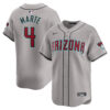 Ketel Marte Arizona Diamondbacks Grey Road Limited Jersey - All Stitched
