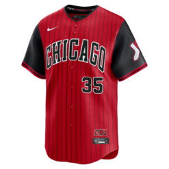 Alternative view of Frank Thomas Chicago White Sox Red Black 2025 City Connect Limited Jersey - All Stitched
