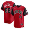 Luis Robert Jr Chicago White Sox Red Black 2025 City Connect Limited Jersey - All Stitched