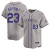 Kris Bryant Colorado Rockies Grey Road Limited Jersey - All Stitched