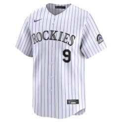 Alternative view of Brenton Doyle Colorado Rockies White Home Limited Jersey - All Stitched