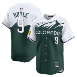 Brenton Doyle Colorado Rockies Green 2022 City Connect Limited Jersey - All Stitched