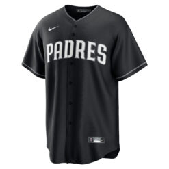 Alternative view of Fernando Tatis Jr San Diego Padres Black Jersey - All Stitched